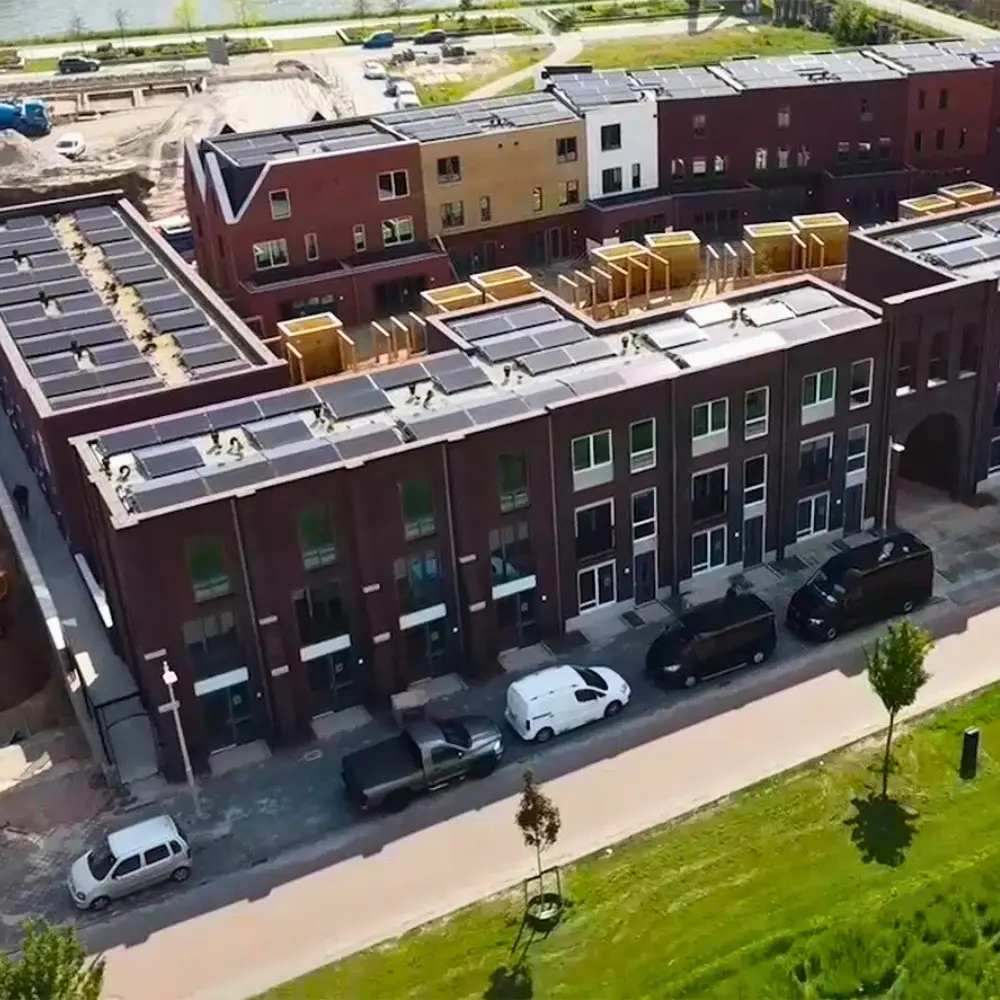Triple Solar PVT Projekt Lindehofe Utrecht