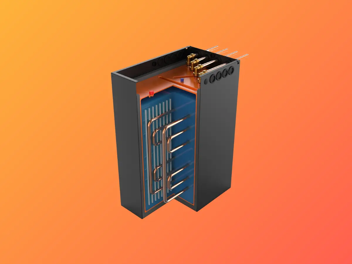 Thermische Batterie für das Triple Solar PVT-System