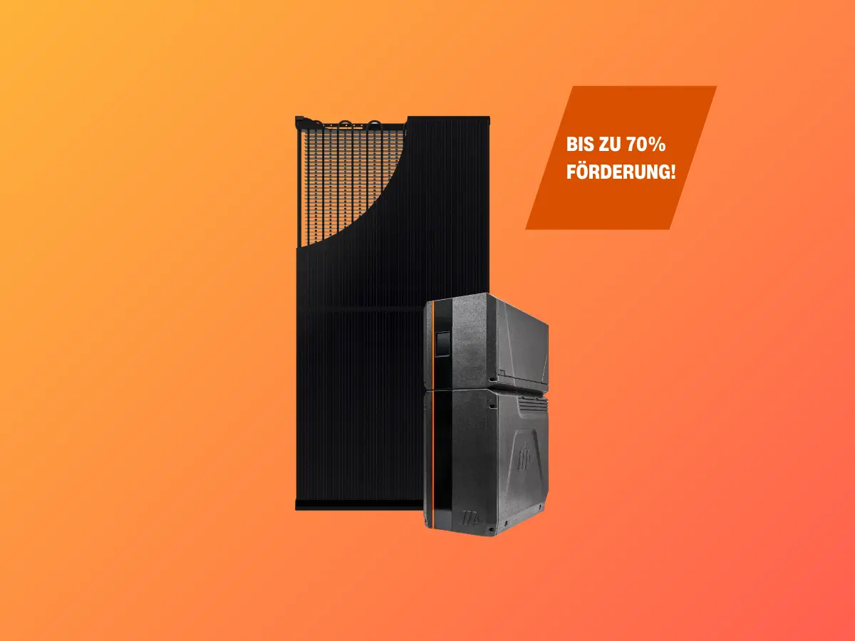 Triple Solar PVT-System mit bis zu 70% Heizungsförderung